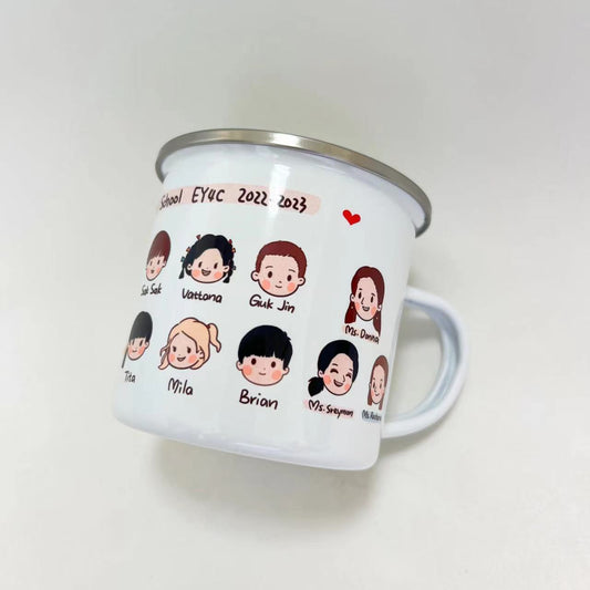 Hand drawn cartoon cup